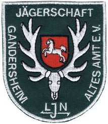 Ärmelabzeichen der Jägerschaft Altes Amt / Bad Gandersheim e.V.